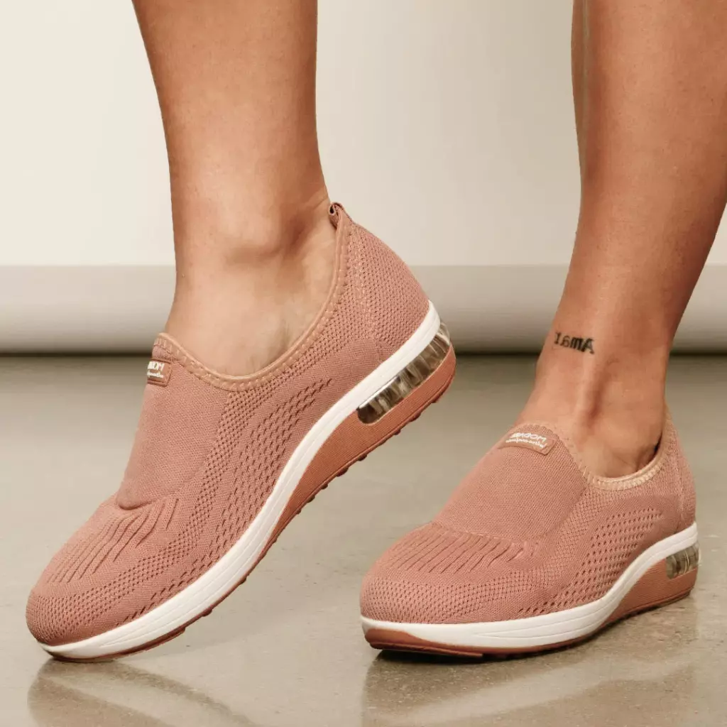 Tenis Feminino Ultraconforto Modare Slip On Academia Caminhada Ortopédico Esporão E Facite Original